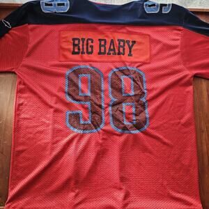Big Baby Buffalo Bills team apparel football screenprint jersey XL